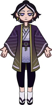 Shion: a traveler who returns to Astrophos town after years of absence. Shion: a traveler who returns to Astrophos town after years of absence.