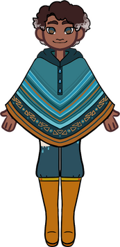 Marx: a weather geek and jack-of-all-trades who helps out around town when not working at his family's restaurant.