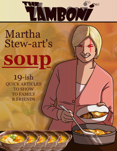 Cover art for the Soup issue, originally published in Fall 2022