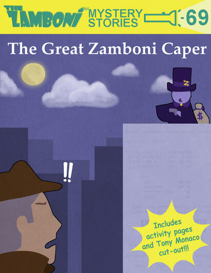 Cover art for "The Great Zamboni Caper" issue, originally published in Fall 2021 Cover art for "The Great Zamboni Caper" issue, originally published in Fall 2021