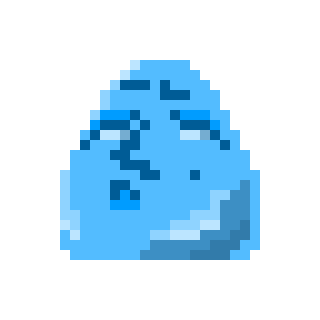 A tile for a slime-themed match 3 game
